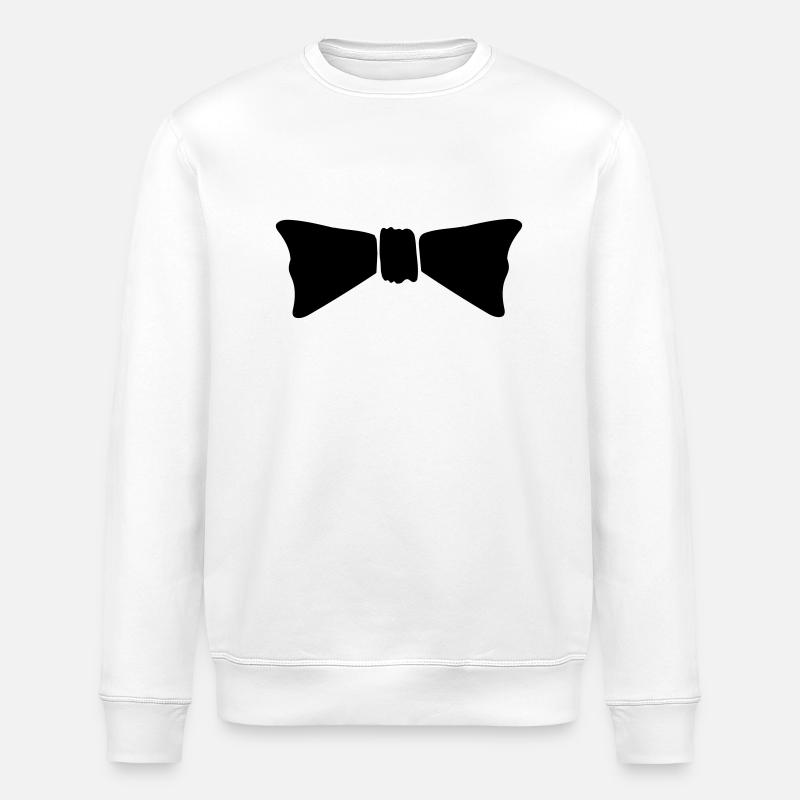 Bow Fly - Stanley/Stella ROLLER Unisex Organic Sweatshirt - white
