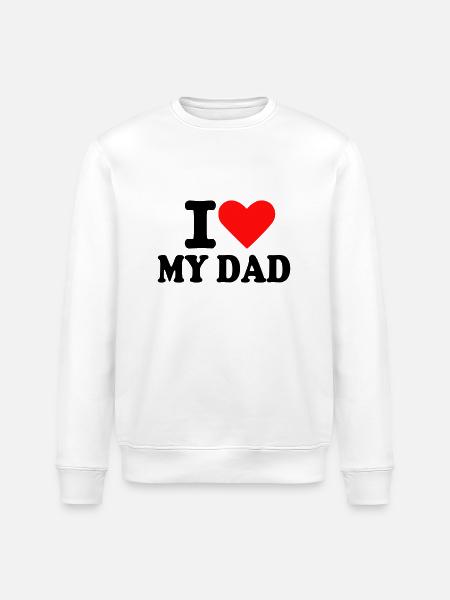 Dad - Père - Sweat bio ROLLER Stanley/Stella Unisexe - blanc