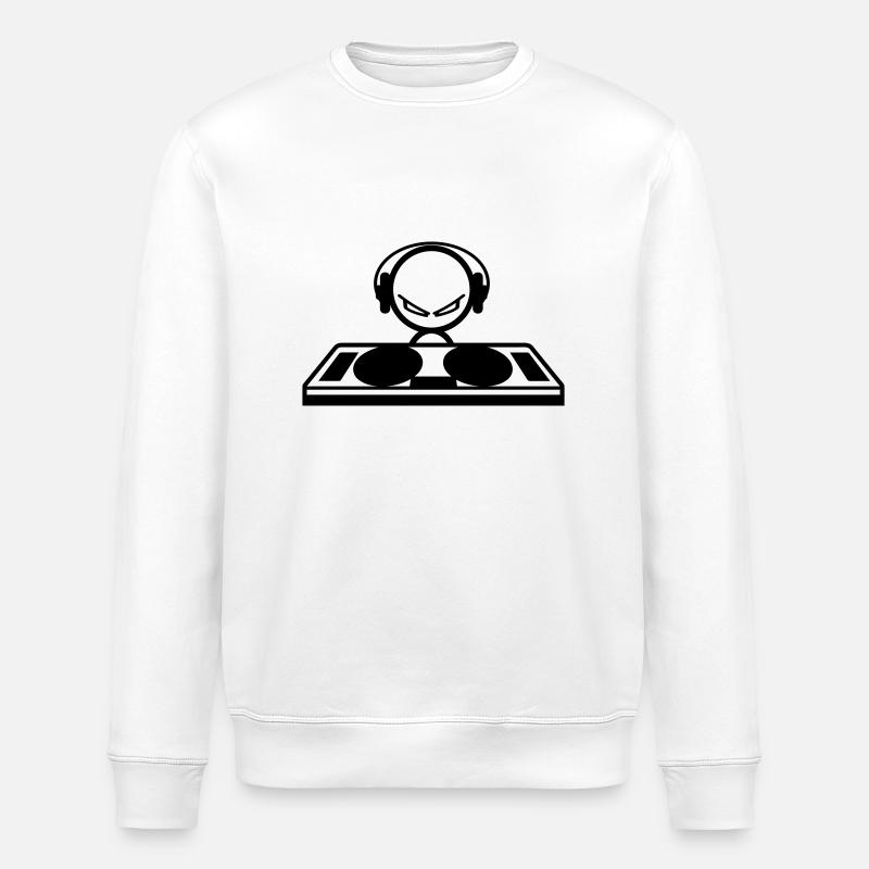 dj - Stanley/Stella Unisex Bio-Sweatshirt ROLLER - Weiß