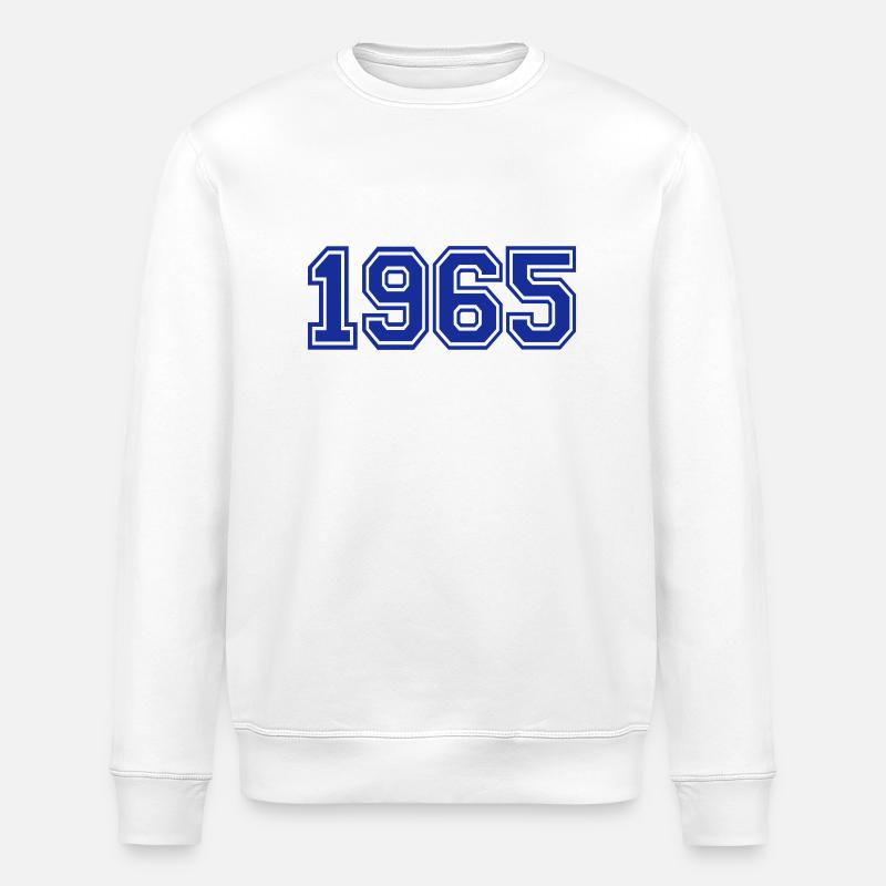 1965 - Stanley/Stella Unisex Bio-Sweatshirt ROLLER - Weiß