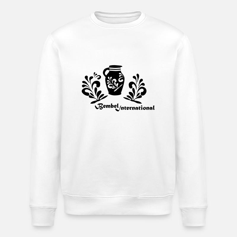 Bembel International FFM - Stanley/Stella Unisex Bio-Sweatshirt ROLLER - Weiß