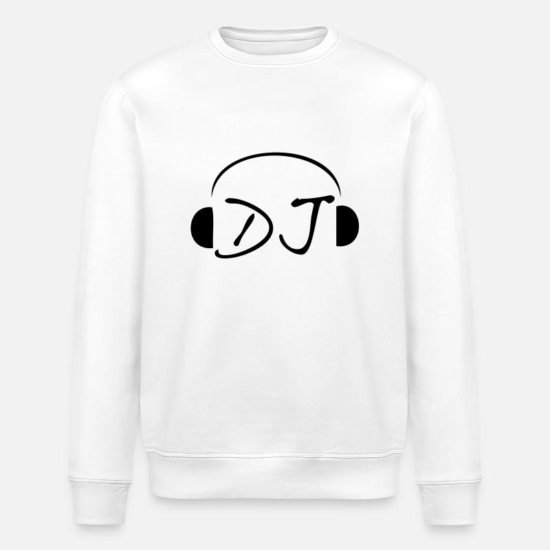 Dj - Sweat bio ROLLER Stanley/Stella Unisexe - blanc