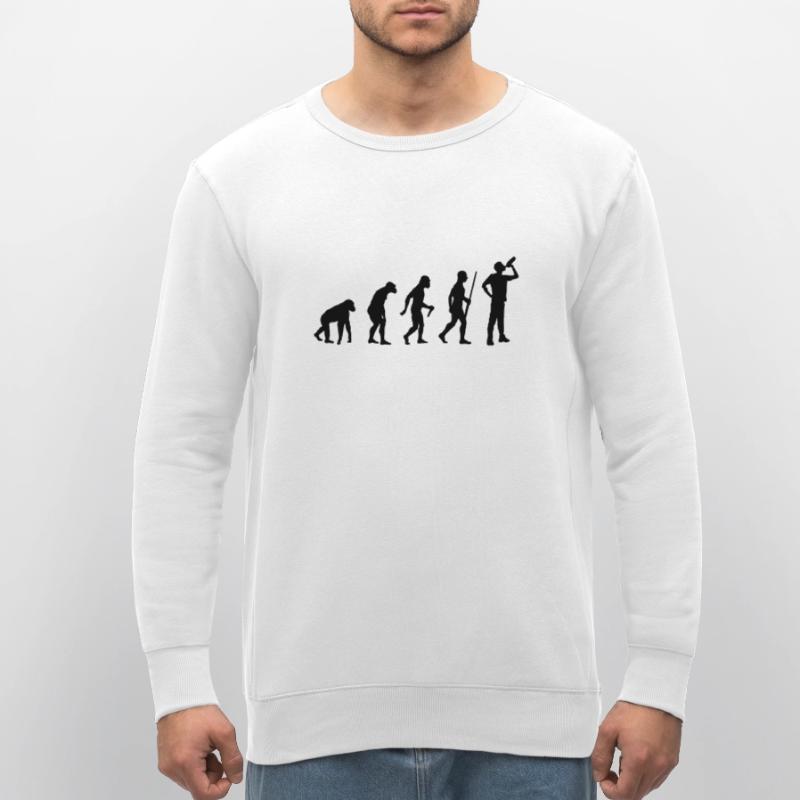 Beer Drinking Evolution Stanley/Stella Unisex Bio-Sweatshirt ROLLER