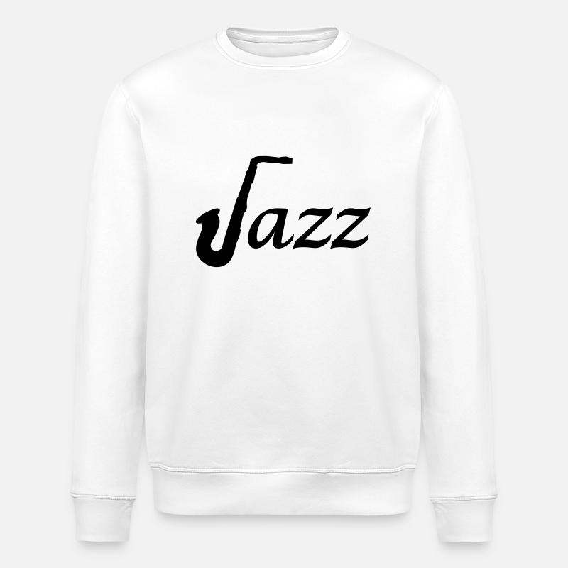Jazz - Sweat bio ROLLER Stanley/Stella Unisexe - blanc