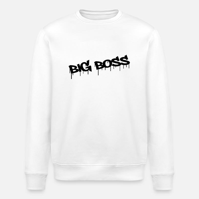 Big Boss - Stanley/Stella Unisex Bio-Sweatshirt ROLLER - Weiß