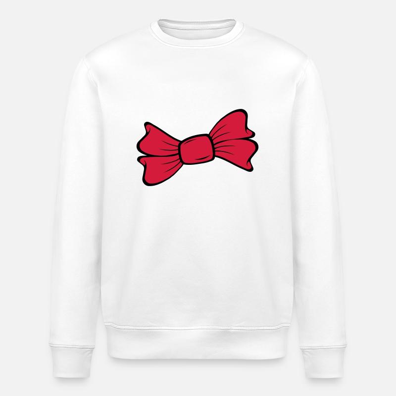 Schleife - Stanley/Stella Unisex Bio-Sweatshirt ROLLER - Weiß