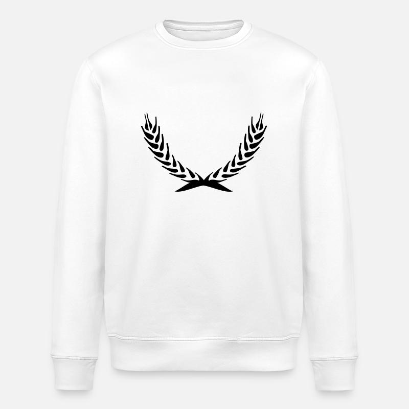 ears - Stanley/Stella ROLLER Unisex Organic Sweatshirt - white