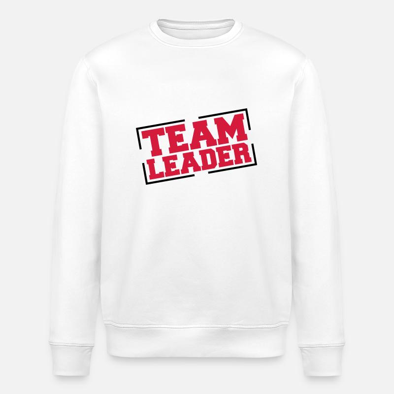 team_leader_rm2 - Sweat bio ROLLER Stanley/Stella Unisexe - blanc