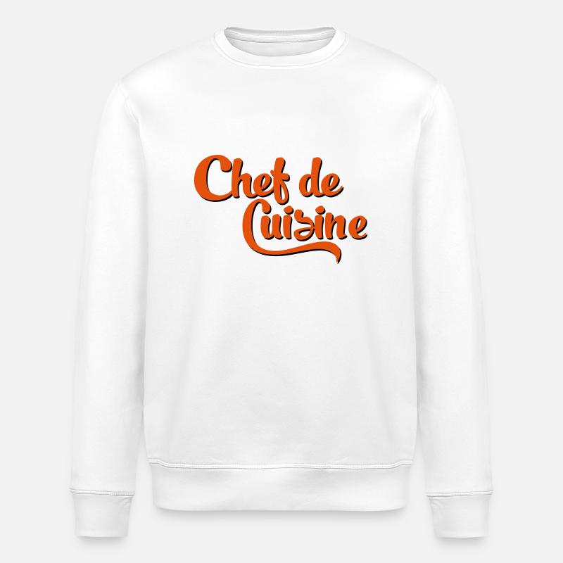 chef - Sweat bio ROLLER Stanley/Stella Unisexe - blanc