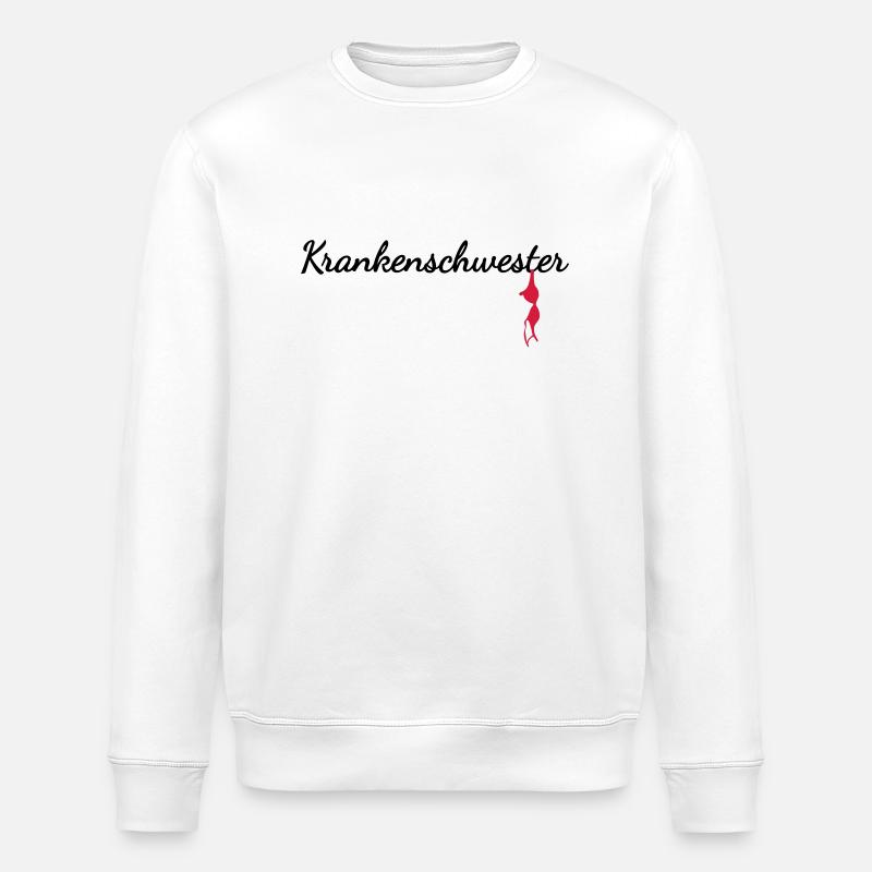 Infirmière - Sweat bio ROLLER Stanley/Stella Unisexe - blanc