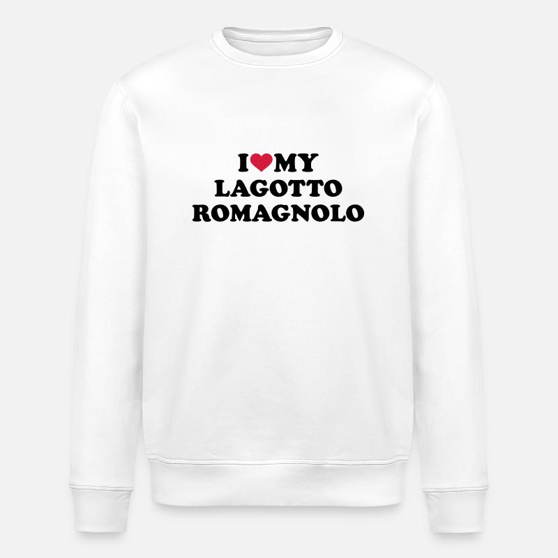 Lagotto Romagnolo - Stanley/Stella ROLLER Unisex Organic Sweatshirt - white