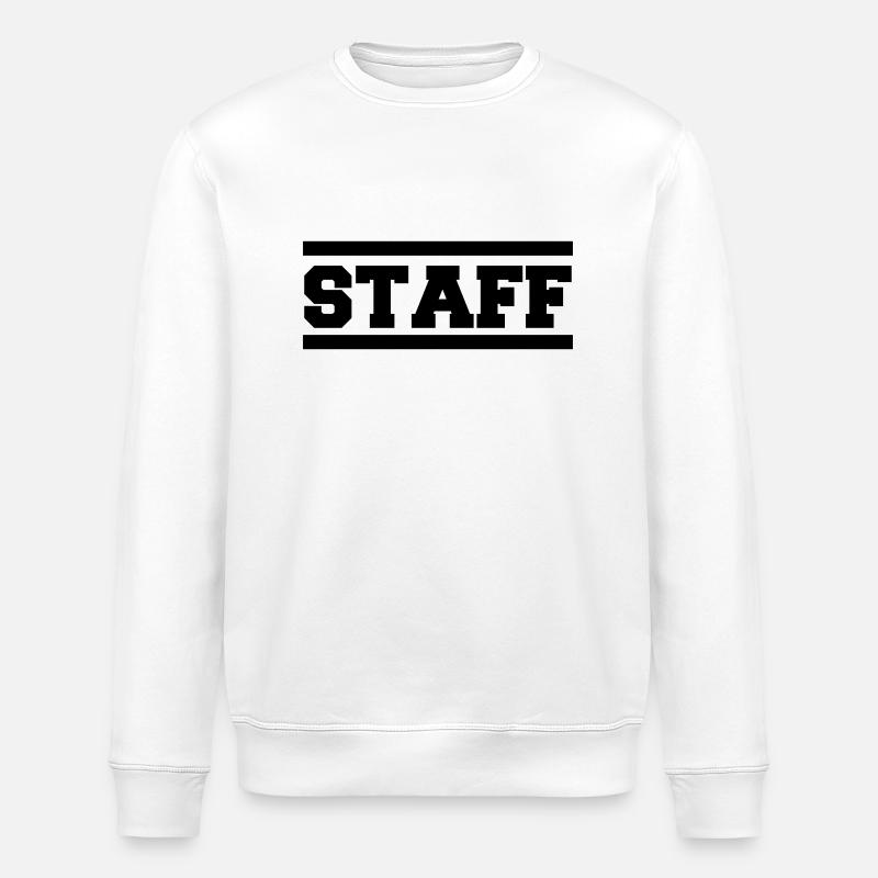 staff - Stanley/Stella Unisex Bio-Sweatshirt ROLLER - Weiß