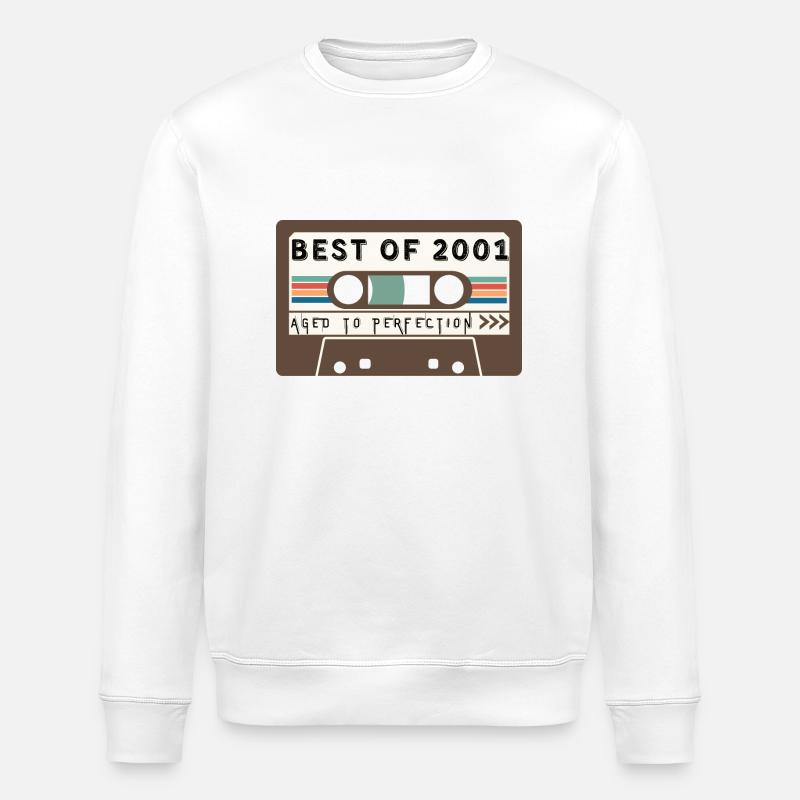 Das Beste aus 2001 - Stanley/Stella Unisex Bio-Sweatshirt ROLLER - Weiß