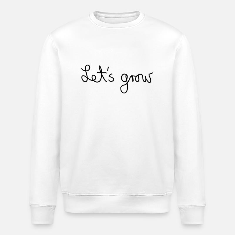 Développons le lettrage - Sweat bio ROLLER Stanley/Stella Unisexe - blanc