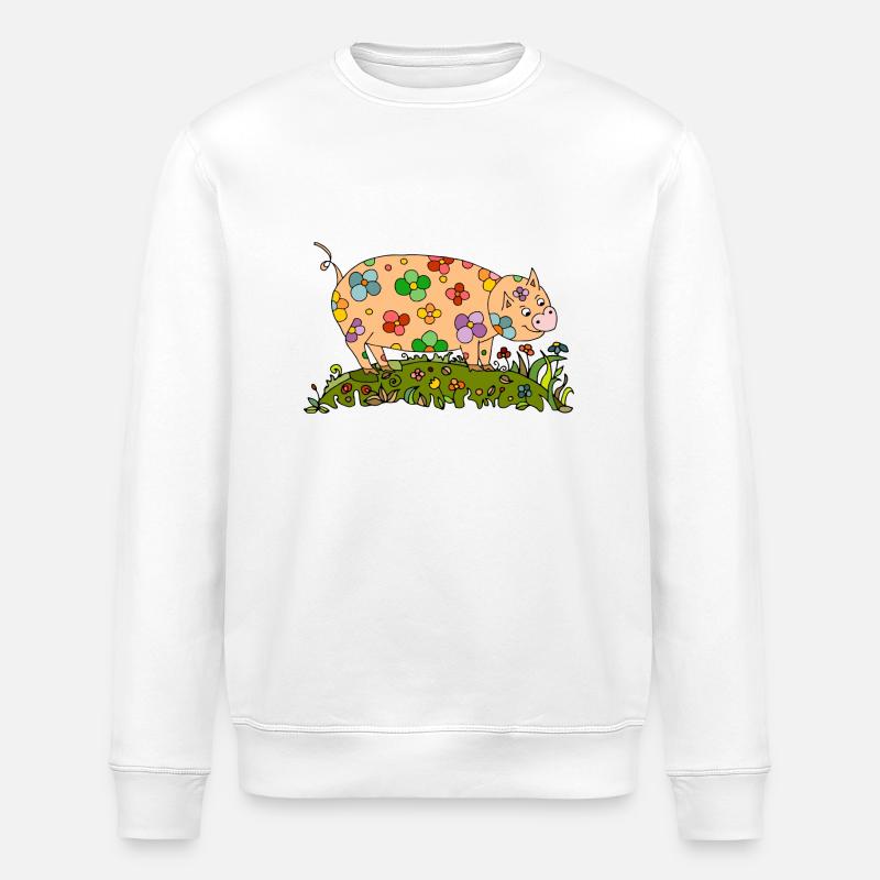 Mumps - Stanley/Stella Unisex Bio-Sweatshirt ROLLER - Weiß