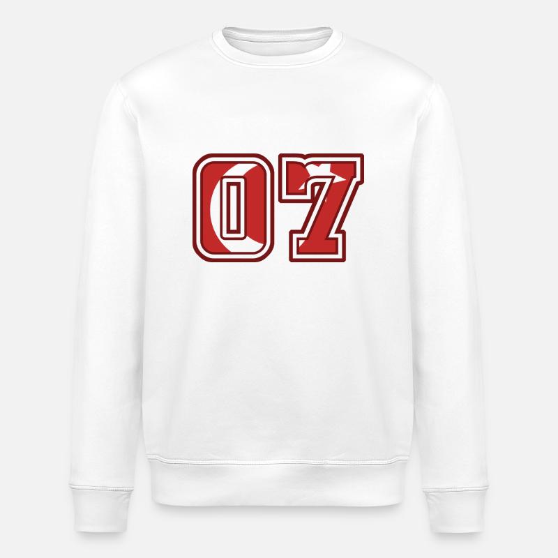 Antalya - Stanley/Stella Unisex Bio-Sweatshirt ROLLER - Weiß