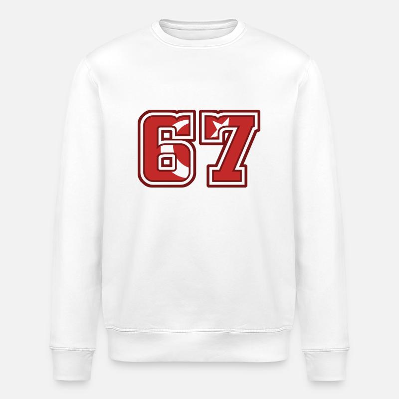 Zonguldak - Stanley/Stella Unisex Bio-Sweatshirt ROLLER - Weiß