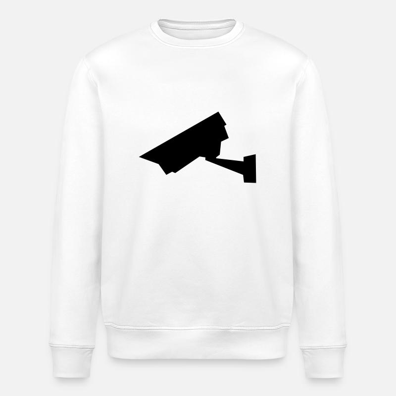 Camera - Stanley/Stella ROLLER Unisex Organic Sweatshirt - white