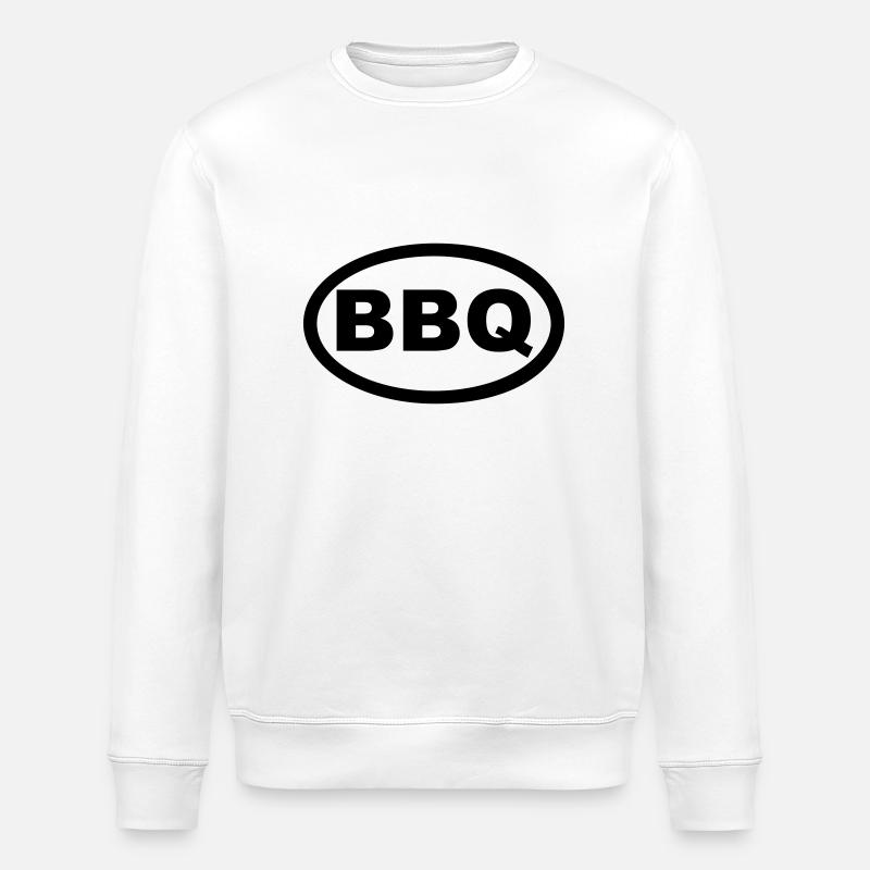 BBQ - Stanley/Stella Unisex Bio-Sweatshirt ROLLER - Weiß