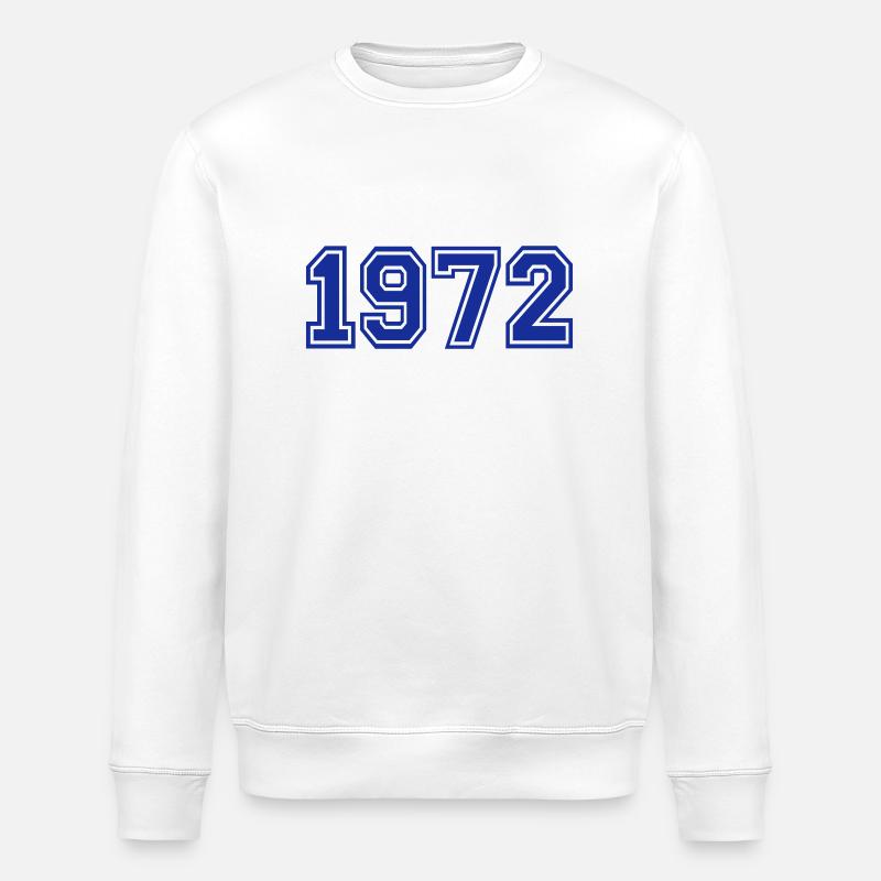 1972 - Stanley/Stella Unisex Bio-Sweatshirt ROLLER - Weiß