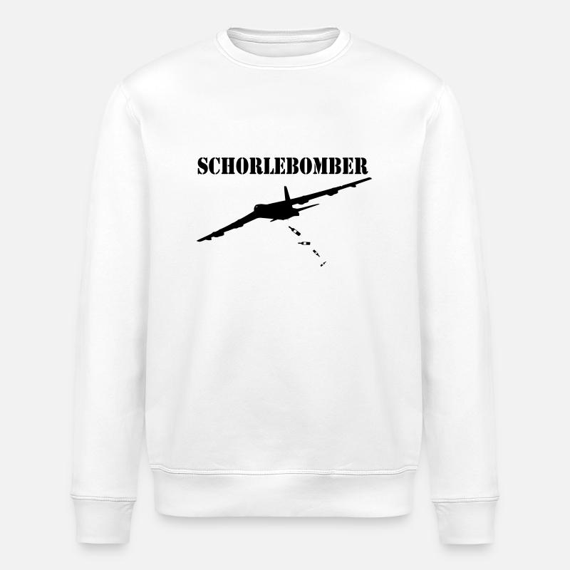 Schorlebomber - Stanley/Stella Unisex Bio-Sweatshirt ROLLER - Weiß