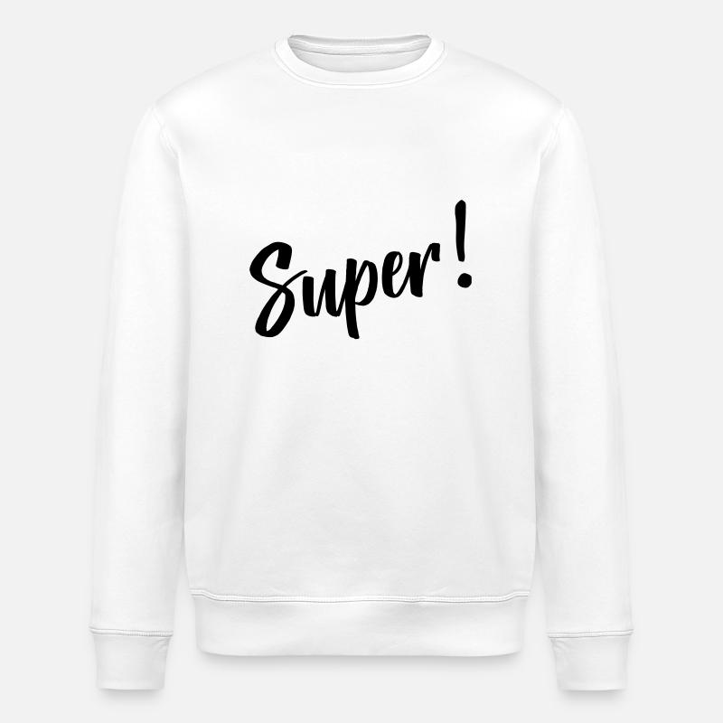 great - Stanley/Stella ROLLER Unisex Organic Sweatshirt - white