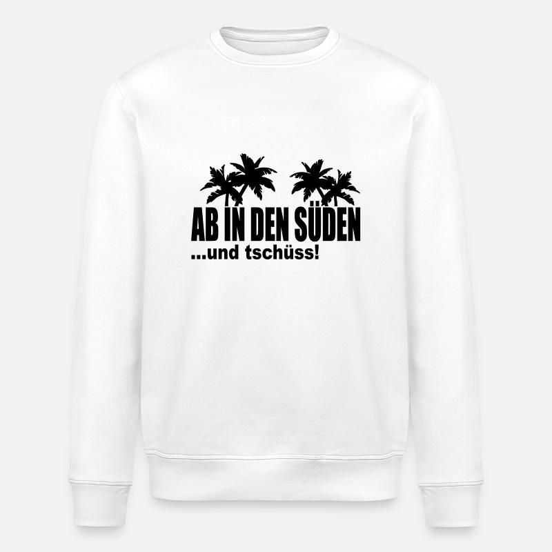 du sud - Sweat bio ROLLER Stanley/Stella Unisexe - blanc