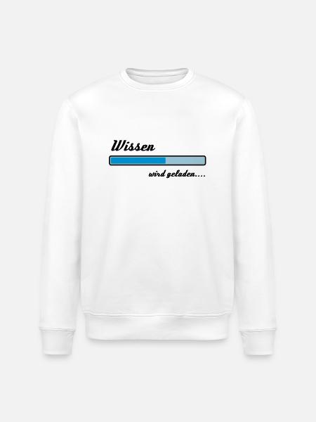 Knowledge is loading ... - Stanley/Stella ROLLER Unisex Organic Sweatshirt - white