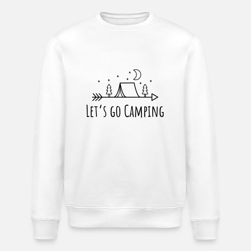 Camping - Stanley/Stella Unisex Bio-Sweatshirt ROLLER - Weiß