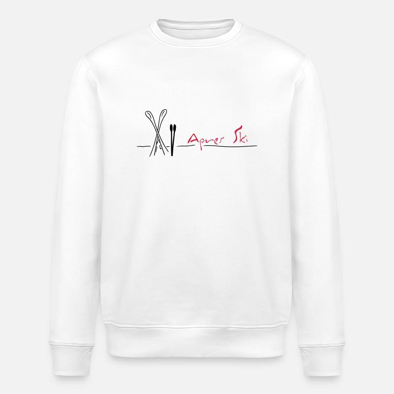 apres ski - Stanley/Stella Unisex Bio-Sweatshirt ROLLER - Weiß