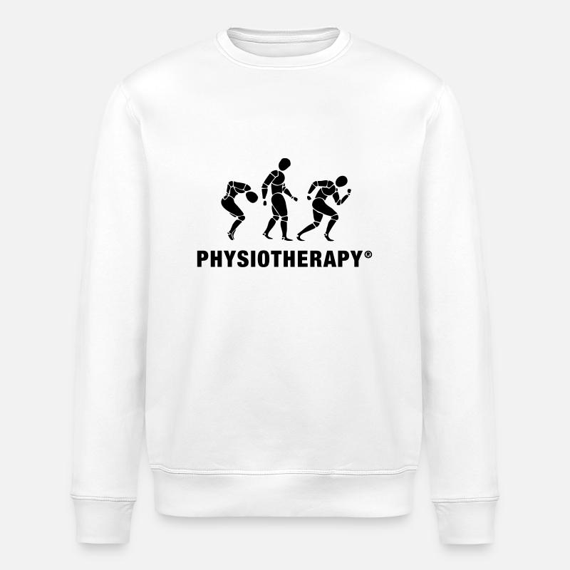 Trois physiothérapeutes - Sweat bio ROLLER Stanley/Stella Unisexe - blanc