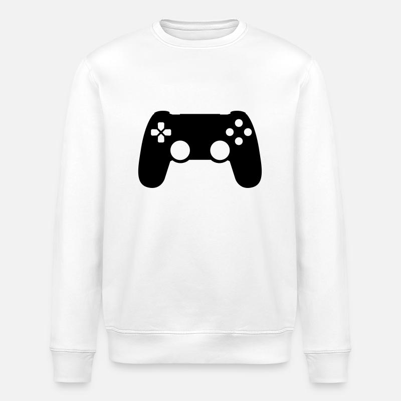 Gamepad - Sweat bio ROLLER Stanley/Stella Unisexe - blanc