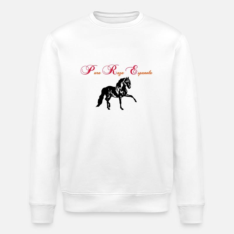PRE Pura Raza Espanola - Sweat bio ROLLER Stanley/Stella Unisexe - blanc