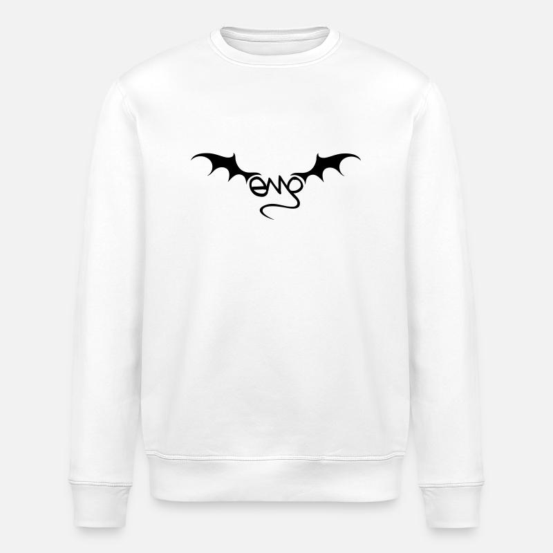 Emo - Stanley/Stella ROLLER Unisex Organic Sweatshirt - white