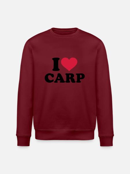 Karpfen - Stanley/Stella Unisex Bio-Sweatshirt ROLLER - Weiß