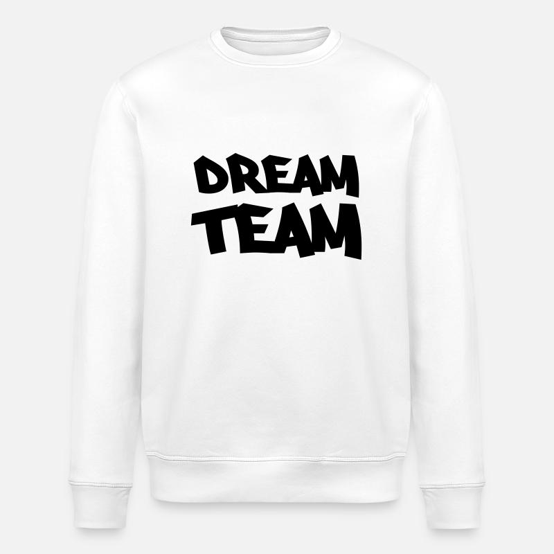 Dream Team - Sweat bio ROLLER Stanley/Stella Unisexe - blanc