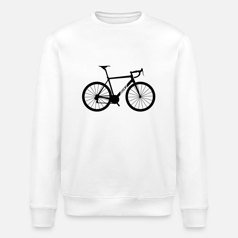 Fahrrad - Stanley/Stella Unisex Bio-Sweatshirt ROLLER - Weiß