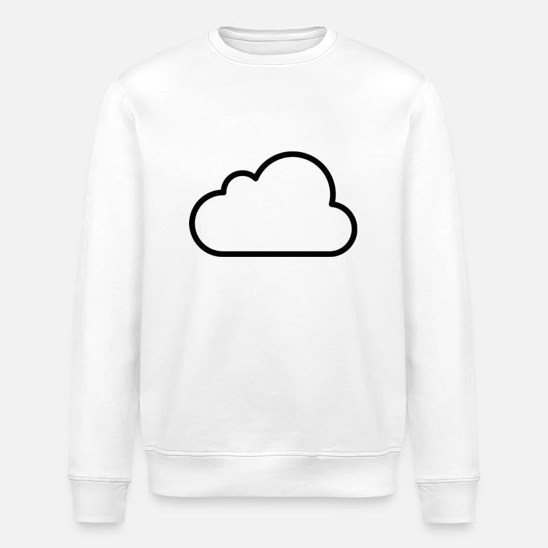 cloud - Sweat bio ROLLER Stanley/Stella Unisexe - blanc