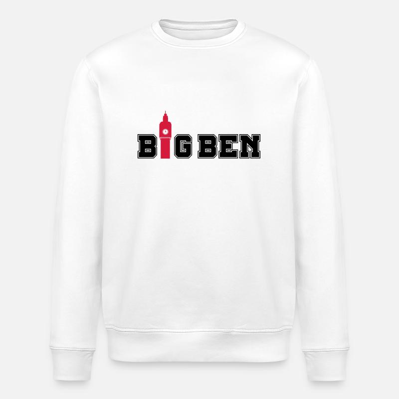big_ben_02 - Sweat bio ROLLER Stanley/Stella Unisexe - blanc