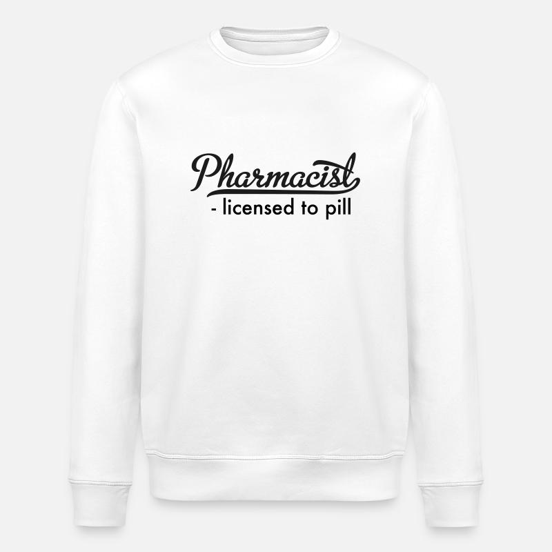Apotheker - Stanley/Stella Unisex Bio-Sweatshirt ROLLER - Weiß