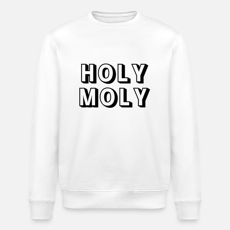Holy Moly - Stanley/Stella Unisex Bio-Sweatshirt ROLLER - Weiß