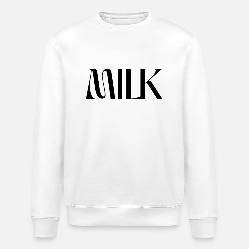 lait - Sweat bio ROLLER Stanley/Stella Unisexe - blanc