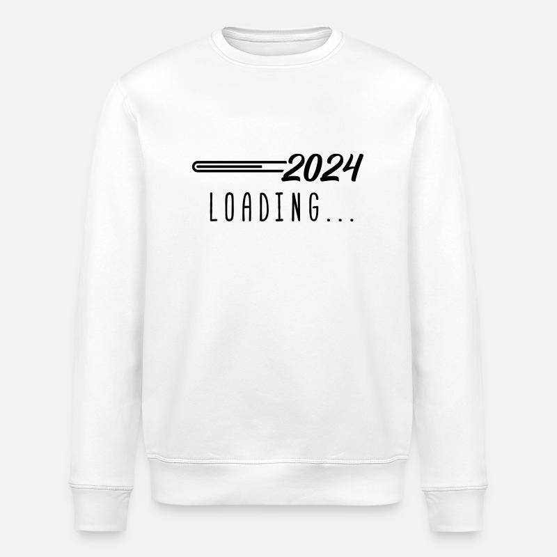 2024 loading - Stanley/Stella ROLLER Unisex Organic Sweatshirt - white