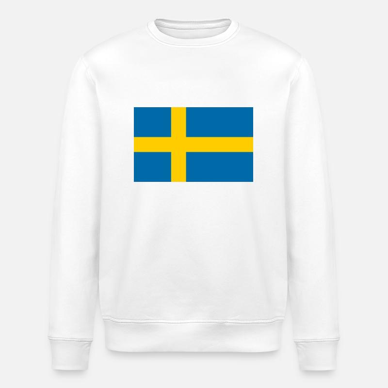 Schweden - Stanley/Stella Unisex Bio-Sweatshirt ROLLER - Weiß