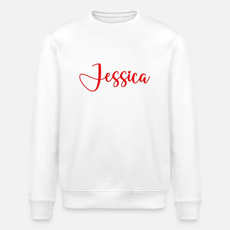 jessica - Stanley/Stella Unisex Bio-Sweatshirt ROLLER - Weiß