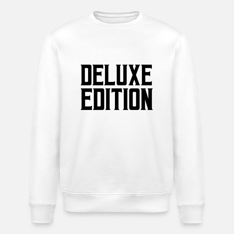 Deluxe Edition 1 - Stanley/Stella ROLLER Unisex Organic Sweatshirt - white