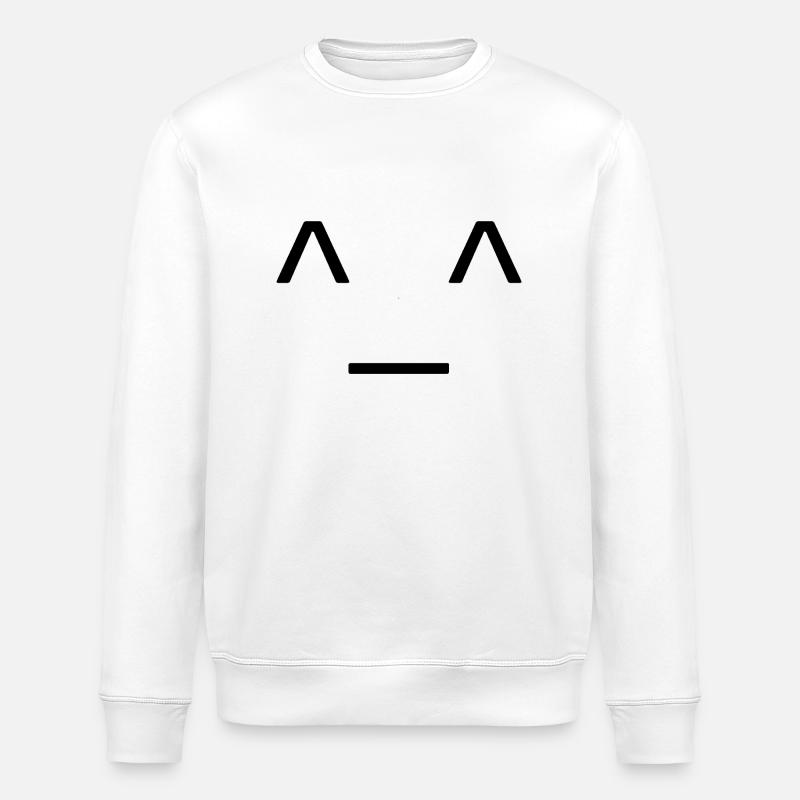 Gesicht - Stanley/Stella Unisex Bio-Sweatshirt ROLLER - Weiß