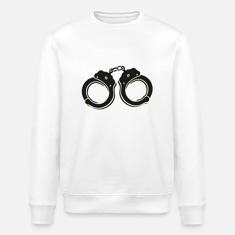 menottes - Sweat bio ROLLER Stanley/Stella Unisexe - blanc