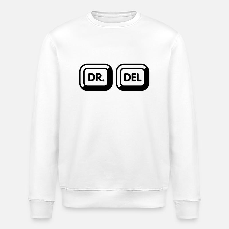 Docteur supprimer | 1c - Sweat bio ROLLER Stanley/Stella Unisexe - blanc