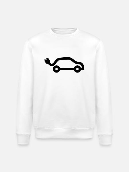 E-Car - Stanley/Stella Unisex Bio-Sweatshirt ROLLER - Weiß
